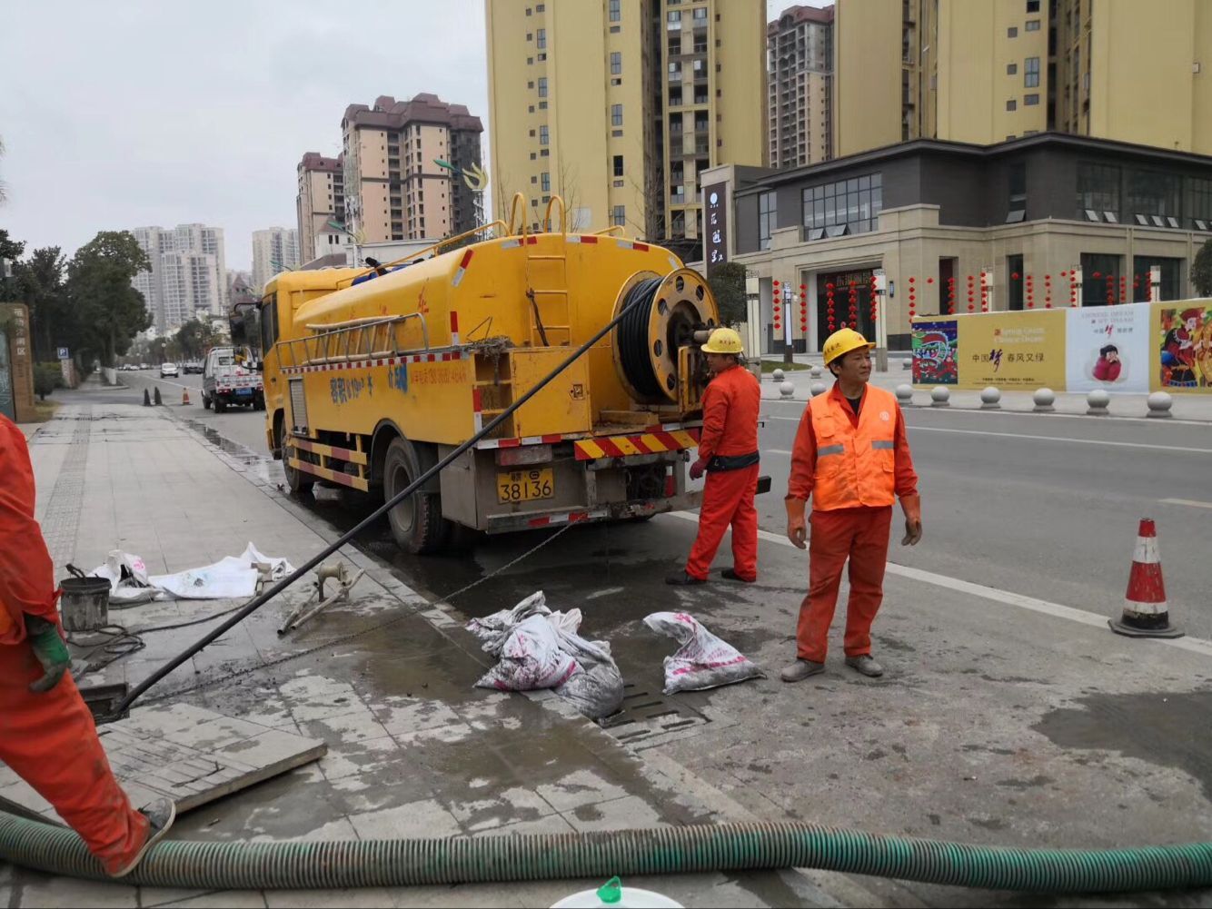 平舆排污管道清淤-管道清洗